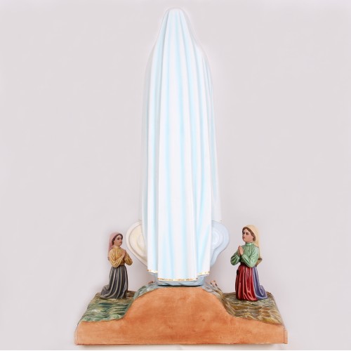 Virgen de Fátima con los Pastores